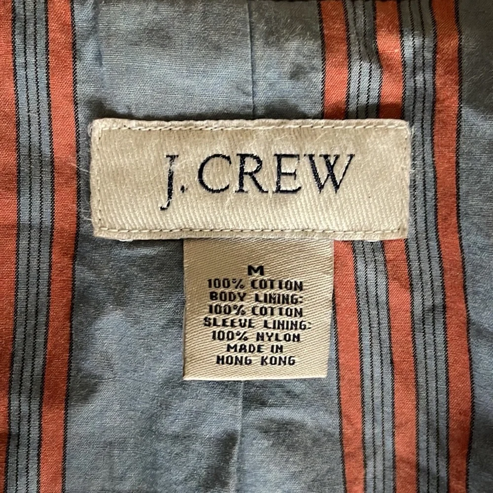 J. Crew Tan Corduroy Blazer Jacket Coat Size Medium